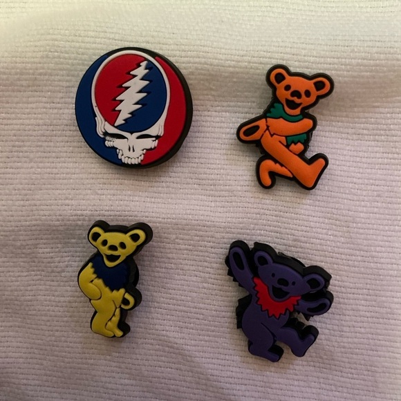 Grateful Dead Jibbitz croc charms NWOT - Picture 5 of 6